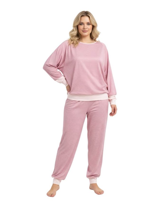 pižama-loreti-rožnata