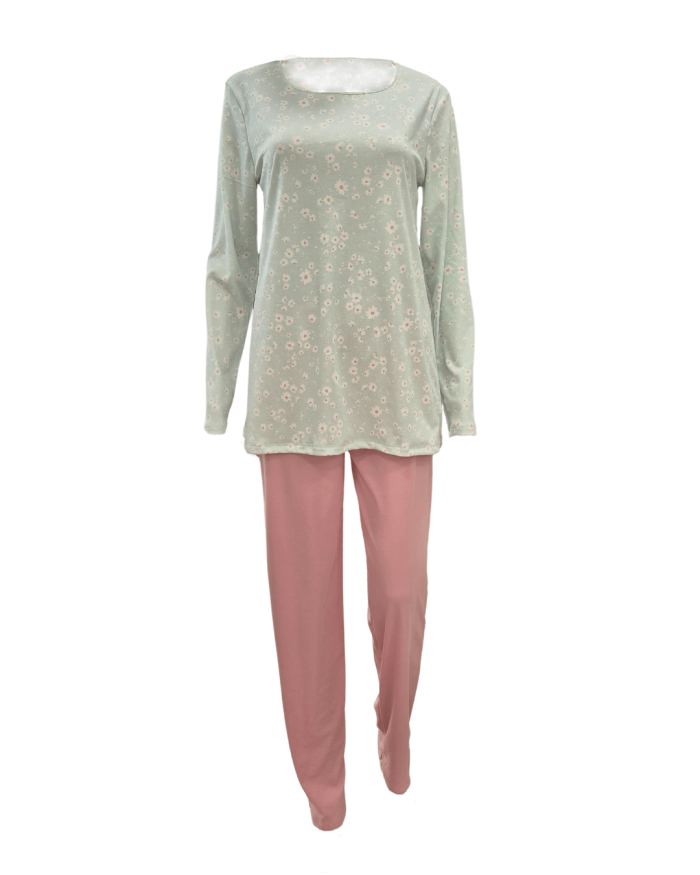 Pižama Santana - rože - slika 2