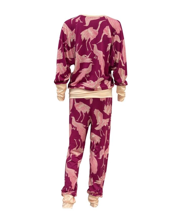 Pižama Loreti-vijola - slika 3