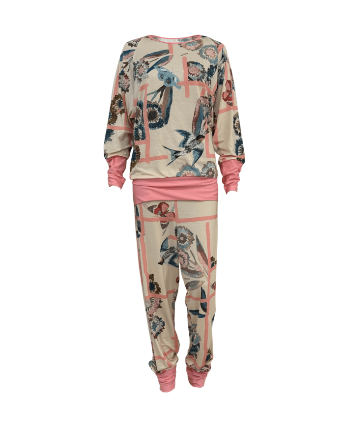 Pižama Loreti-raznobarvna - slika 2