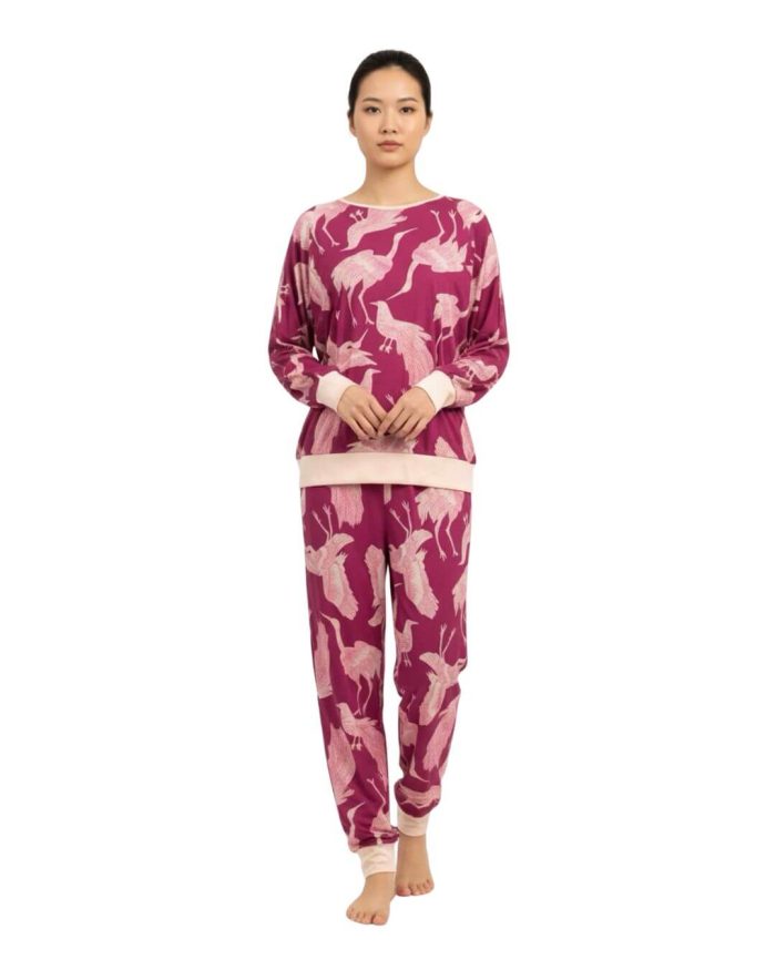 Pižama Loreti-vijola - slika 1