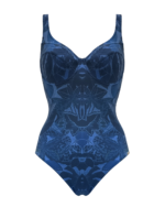 Enodelne kopalke Punta modre spredaj izdelek