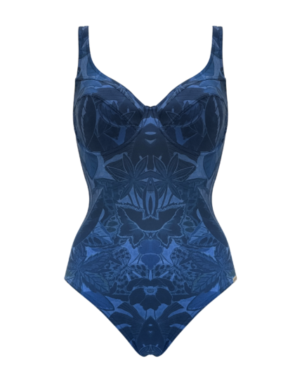 Enodelne kopalke Punta modre spredaj izdelek