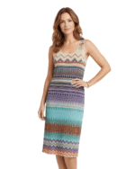 Obleka Lepa črte poletna obleka