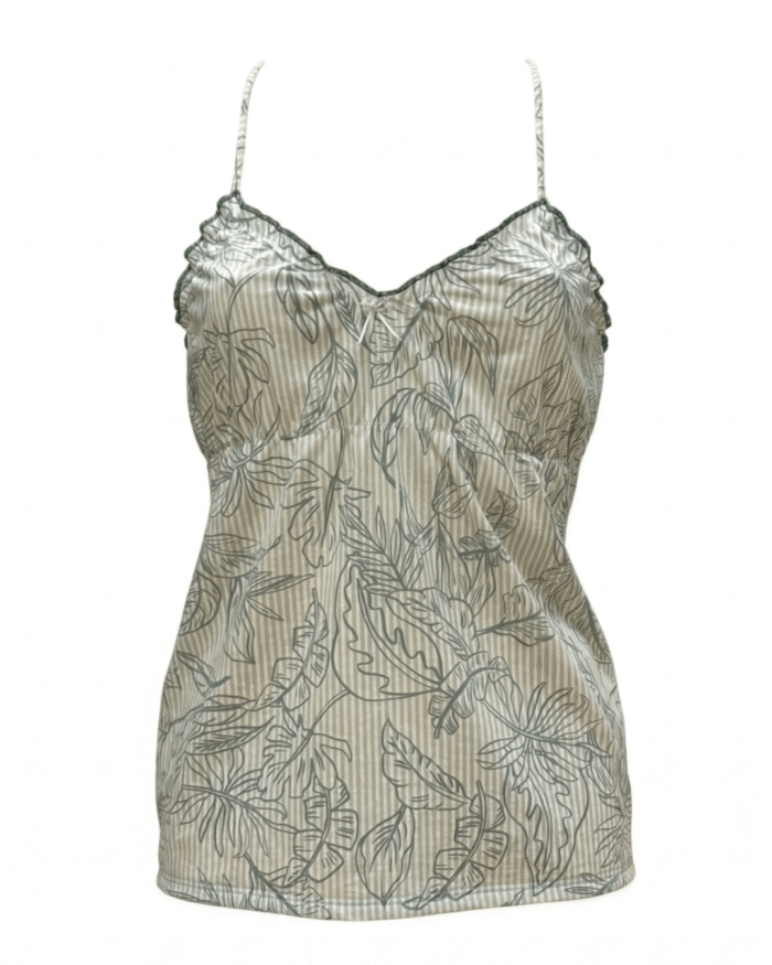 majčka pižame Sili spredaj bombažna majica