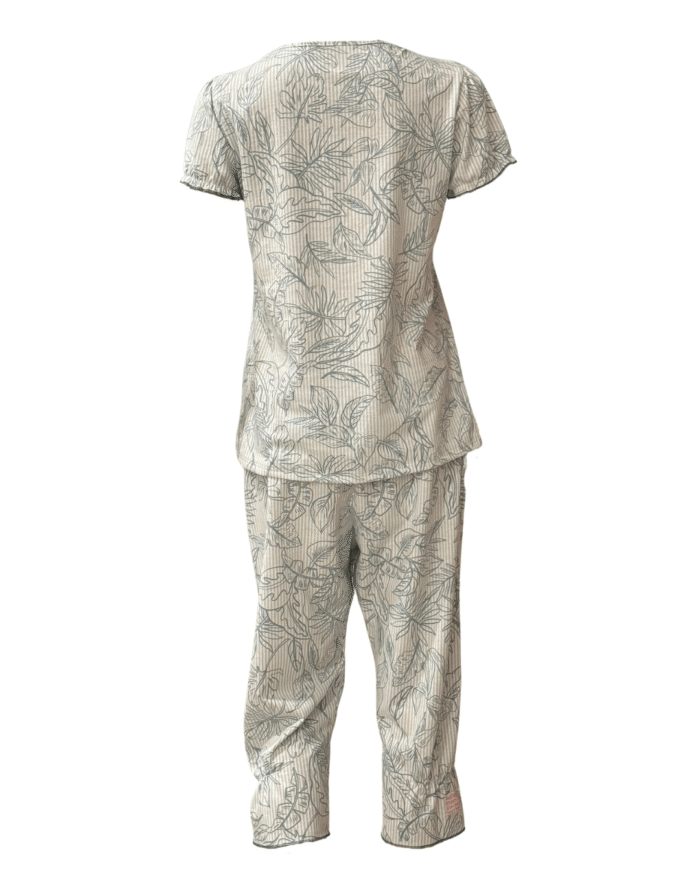 pižama Sola spredaj bombažna pižama ženska