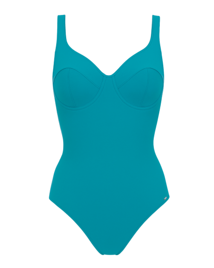 Punta turkiz enodelne kopalke spredaj z oporo