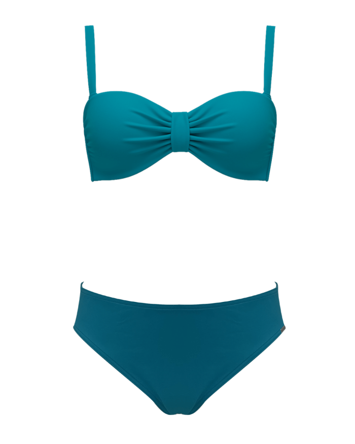 Razur turkiz kopalke spredaj brez kosti