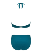 Dvodelne kopalke Azur zadaj turkiz spodnji del