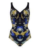 enodelne kopalke Riva rumene sprednji pogled